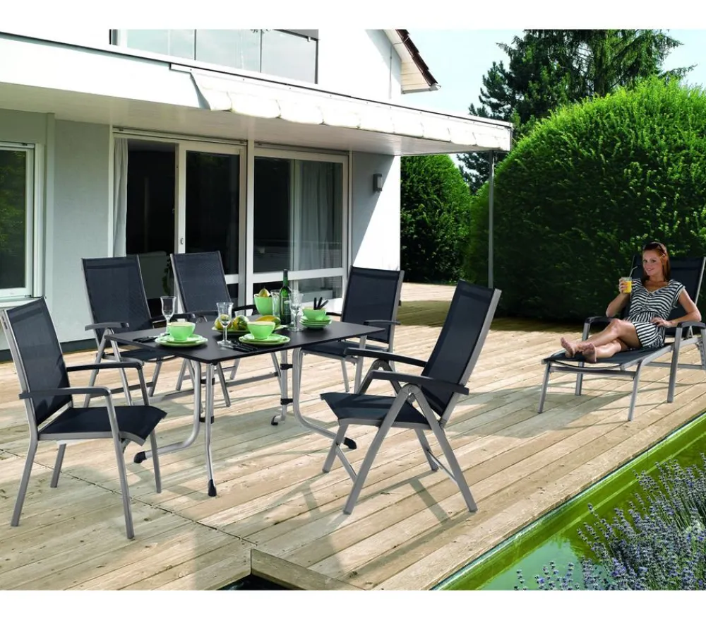 Sieger Stapelsessel Bodega Grau Discount