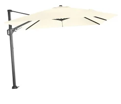 Siena Garden Sonnenschirme - Ampelschirm Sunset N+, quadratisch, ca. B300/T300 cm Creme