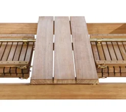 Siena Garden Ausziehtisch Falun, 150/175/200 x 100 x 74 cm Hellbraun Hot