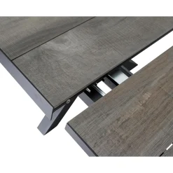 Siena Garden Garten-Esstische|Ausziehtische - Ausziehtisch Sincro, ca. H77/B200-260/T100 cm Dunkelgrau