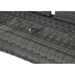 Siena Garden Bank Corido, 103 x 206 x 87 cm Dunkelgrau