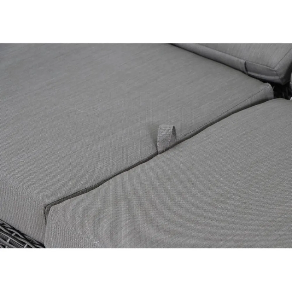Siena Garden Bank Corido, 103 x 206 x 87 cm Dunkelgrau