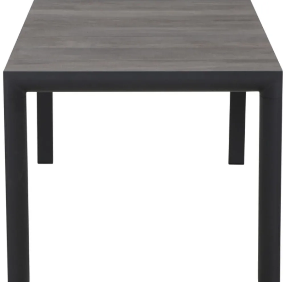 Siena Garden Dining-Tisch Silva Dunkelgrau Outlet