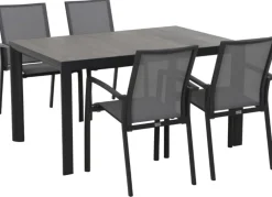 Siena Garden Dining-Tisch Silva Dunkelgrau Outlet