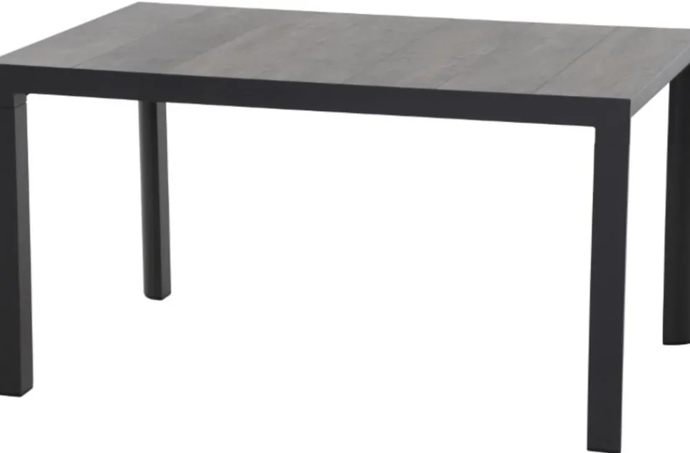 Siena Garden Garten-Esstische|Gartentische Aluminium - Dining-Tisch Silva Dunkelgrau