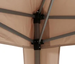 Siena Garden Faltpavillon Starter, ca. B300/H255/T300 cm Taupe New