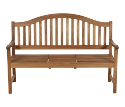 Siena Garden 3-Sitzer Gartenbänke|Gartenbänke Holz - Gartenbank Pisa, 3-Sitzer Braun