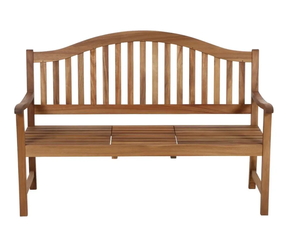 Siena Garden 3-Sitzer Gartenbänke|Gartenbänke Holz - Gartenbank Pisa, 3-Sitzer Braun