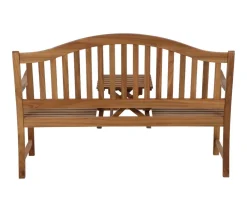 Siena Garden 3-Sitzer Gartenbänke|Gartenbänke Holz - Gartenbank Pisa, 3-Sitzer Braun