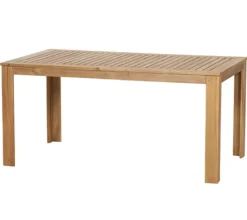 Siena Garden Garten-Esstische|Gartentische Holz - Gartentisch Paleros, ca. B160/H75/T90 cm Hellbraun