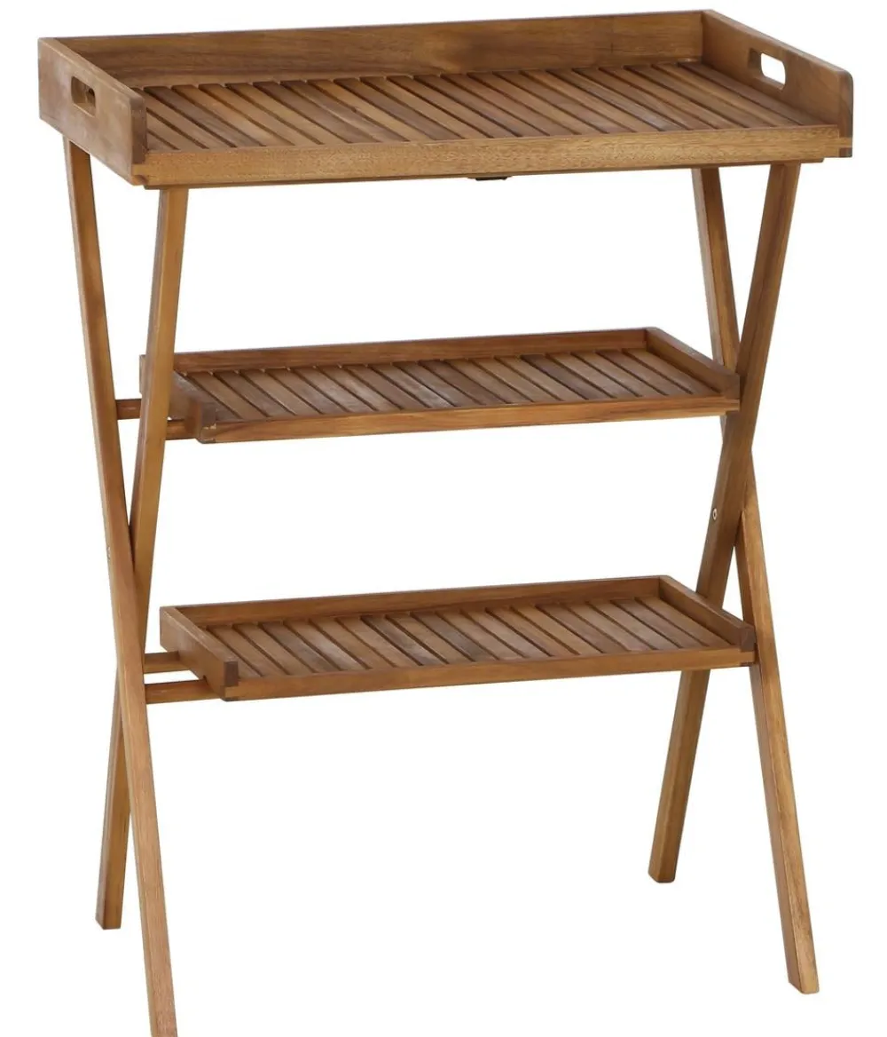 Siena Garden Grilltablett Caruna, ca. B45/H91/T70 cm Braun