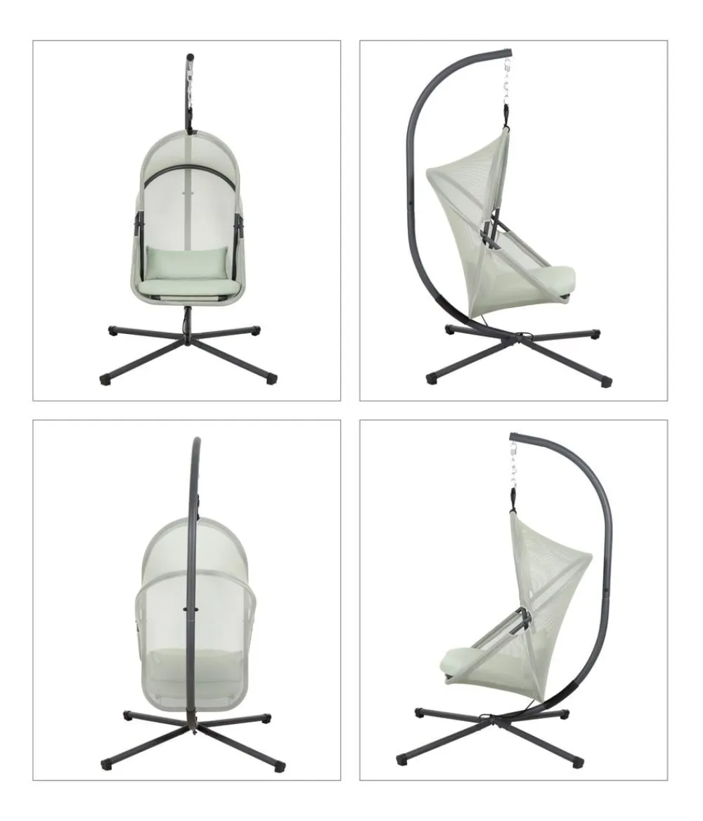 Siena Garden Hängestühle & -Sessel - Hängesessel Yobaya Hellgrün