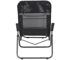 Siena Garden Klappliegen|Relaxliegen - Kippliege Anco, ca. B56/H103,5/T175 cm Schwarz