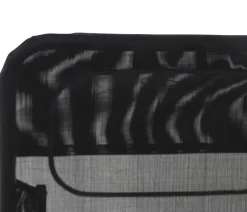Siena Garden Klappliegen|Relaxliegen - Kippliege Anco, ca. B56/H103,5/T175 cm Schwarz