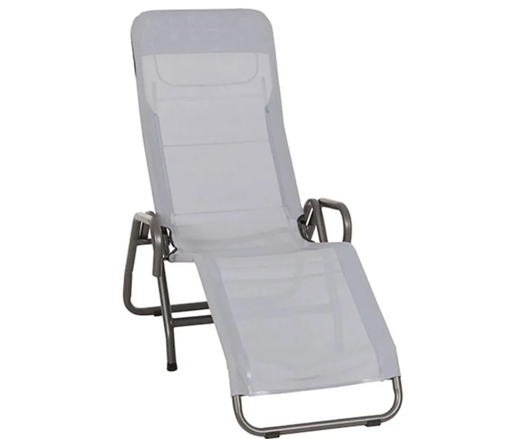 Siena Garden Kippliege Bito, ca. B54/H118/T183 cm Grau Online