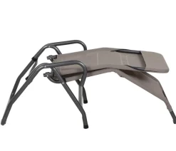Siena Garden Klappliegen|Relaxliegen - Kippliege Bito, ca. B54/H118/T183 cm Taupe