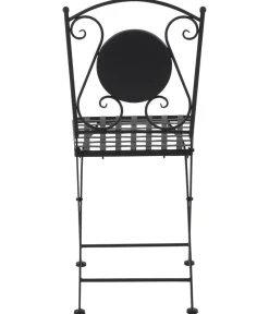 Siena Garden Gartenstühle Metall|Klappstühle - Klappsessel Como Schwarz
