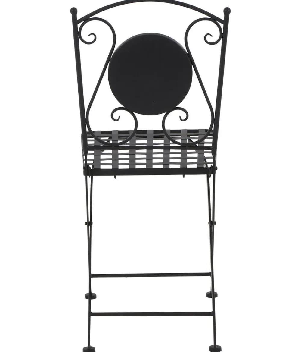 Siena Garden Gartenstühle Metall|Klappstühle - Klappsessel Como Schwarz