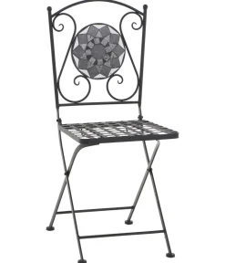 Siena Garden Gartenstühle Metall|Klappstühle - Klappsessel Como Schwarz