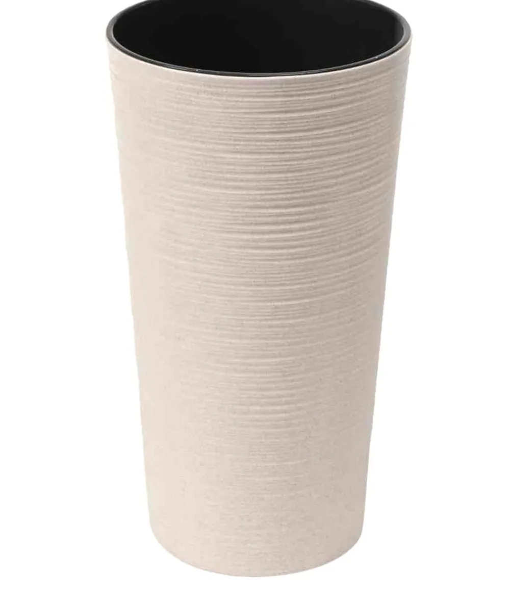 Siena Garden Blumentöpfe & Übertöpfe > Kunststoff-Säulen ECO Locon, konisch, , ca. Ø30/H57 cm, 2er-Set