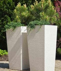 Siena Garden Blumentöpfe & Übertöpfe > Kunststoff-Säule ECO Nizza, konisch, ca. B35/H68/T35 cm