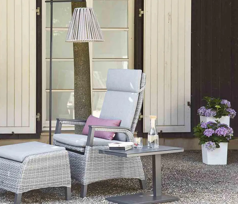 Siena Garden Blumentöpfe & Übertöpfe > Kunststoff-Säule Eco Nizza, konisch, ca. B40/H75/T40 cm