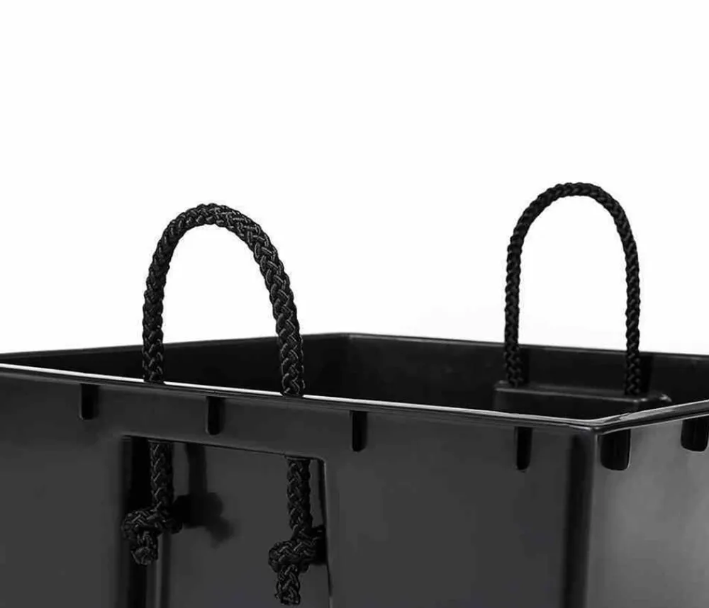 Siena Garden Blumentöpfe & Übertöpfe - Kunststoff-Topf Biron, eckig, ca. B40/H41,5/T40 cm Weiß
