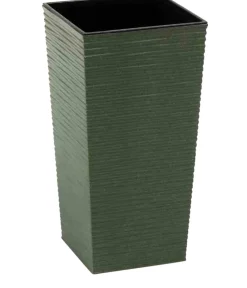 Siena Garden Vasen|Blumentöpfe & Übertöpfe > Kunststoff-Topf-Set ECO Nizza, konisch, ca. B30/H57/T30 cm