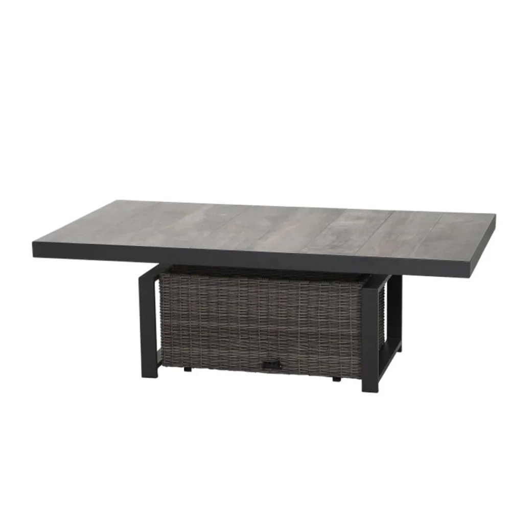 Siena Garden Loungemöbel|Garten-Esstische > Lift-Tisch, ca. B160/H47-71/T90 cm