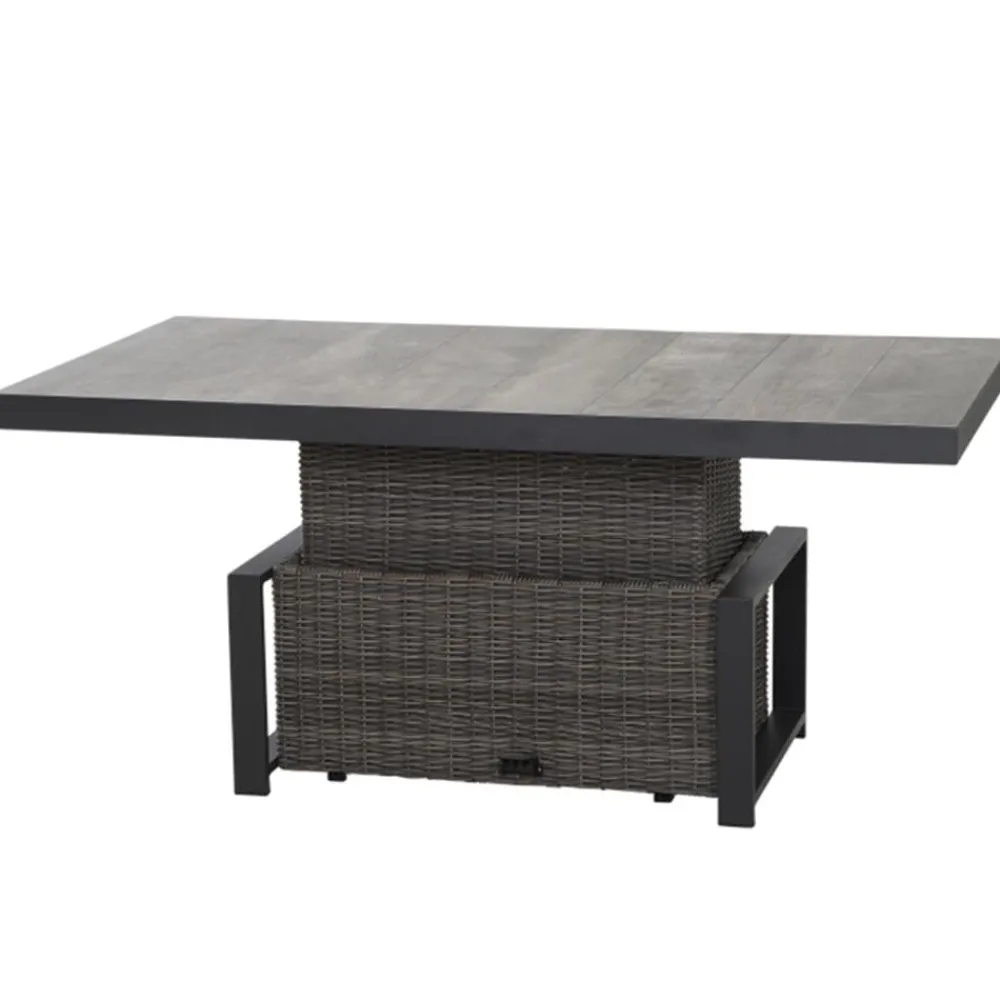 Siena Garden Loungemöbel|Garten-Esstische > Lift-Tisch, ca. B160/H47-71/T90 cm
