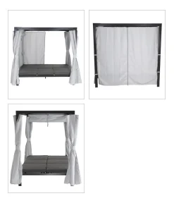 Siena Garden Loungebett Waikiki, ca. B150/H200/T206 cm Sale