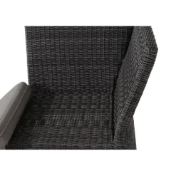 Siena Garden Modul Eckteil Corido, 88 x 83 x 83 cm Dunkelgrau New