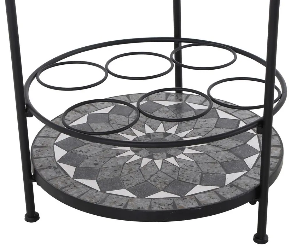 Siena Garden Beistelltische > Mosaikbeistelltisch Como, ca. Ø41/H74 cm