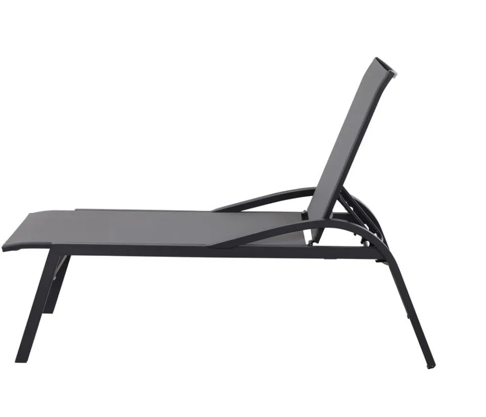 Siena Garden Rollliegen|Gartenliegen Aluminium > Rollliege Milos, ca. B68/H118/T200 cm