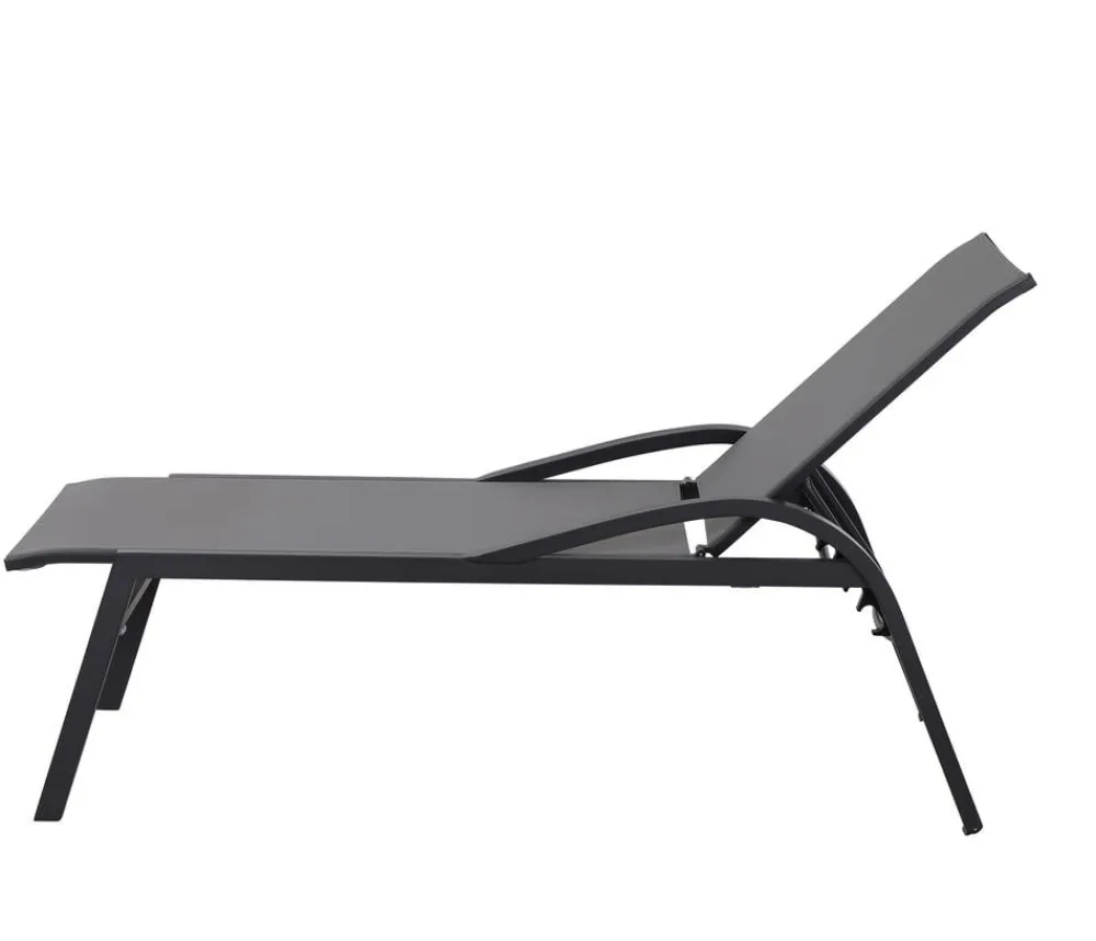 Siena Garden Rollliegen|Gartenliegen Aluminium > Rollliege Milos, ca. B68/H118/T200 cm