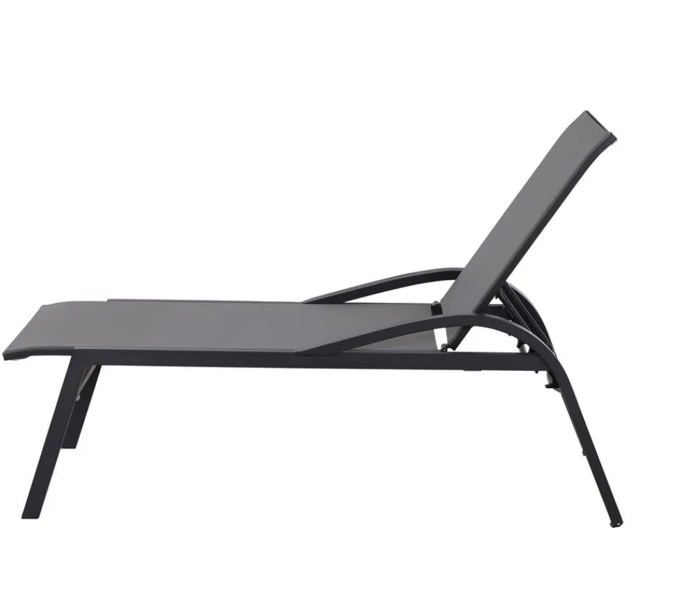 Siena Garden Rollliegen|Gartenliegen Aluminium > Rollliege Milos, ca. B68/H118/T200 cm