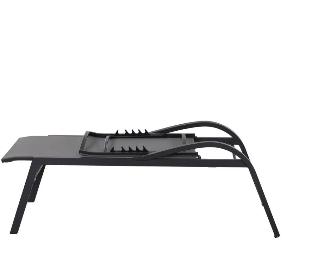 Siena Garden Rollliegen|Gartenliegen Aluminium > Rollliege Milos, ca. B68/H118/T200 cm