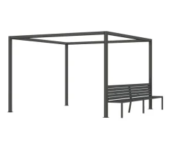 Siena Garden Pergolen > Schattenmanufaktur® Pergola-Zubehör Bank