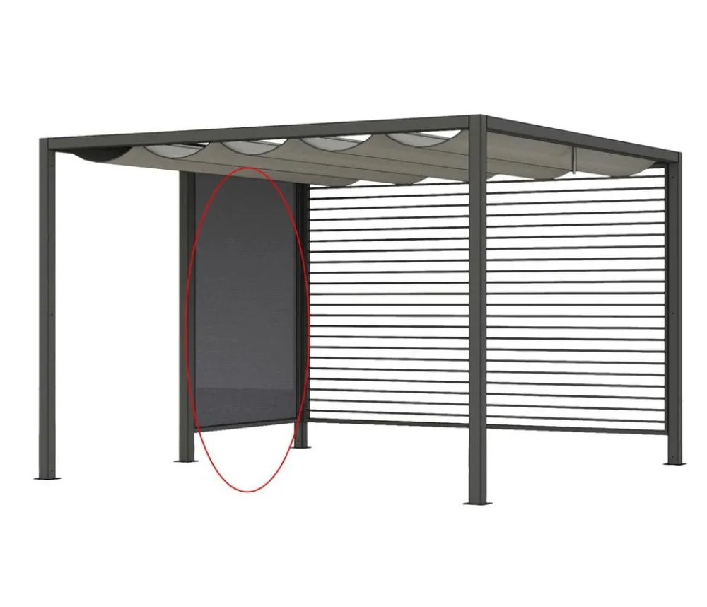 Siena Garden Pergolen - Schattenmanufaktur® Blende Ranotex für Pergola Anthrazit