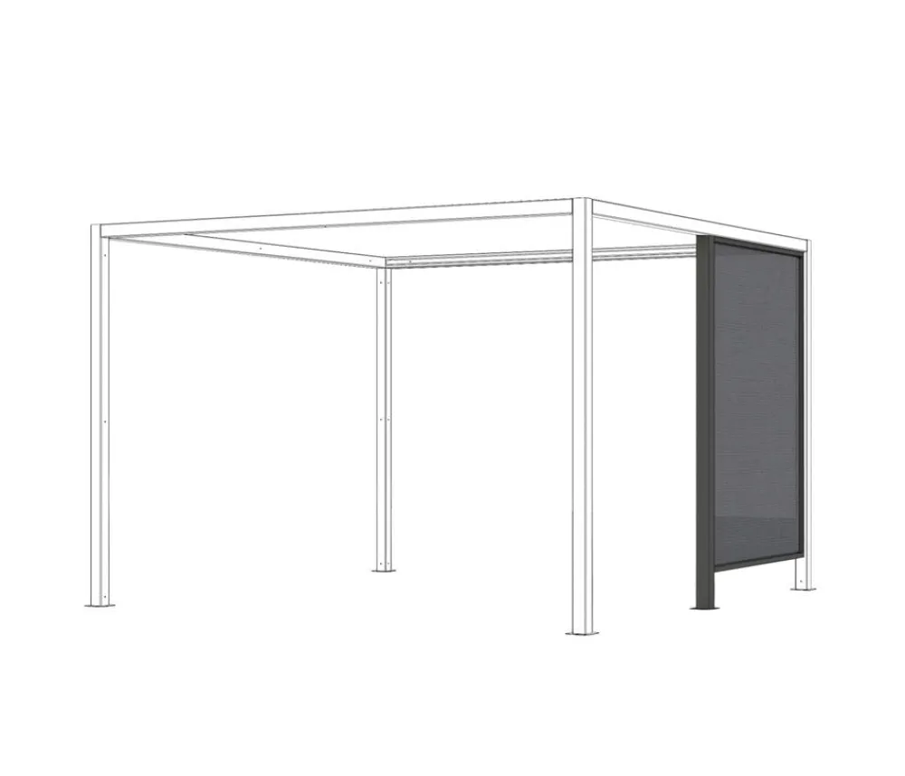 Siena Garden Pergolen - Schattenmanufaktur® Blende Ranotex für Pergola Anthrazit
