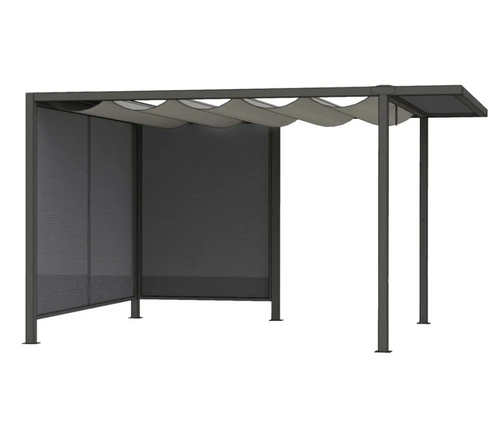 Siena Garden Pergolen - Schattenmanufaktur® Blende Ranotex für Pergola Anthrazit