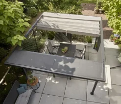 Siena Garden Pavillons > Schattenmanufaktur® Pergola Dacherweiterung für Pergola Libera und Comuna