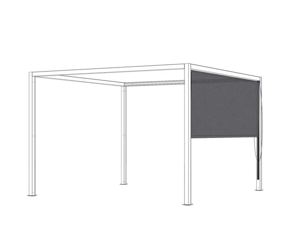 Siena Garden Pavillons - Schattenmanufaktur® Pergola-Extension Libera Anthrazit