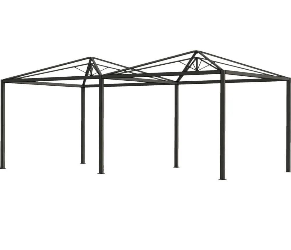 Siena Garden Pavillons - Schattenmanufaktur® Pergola-Extension Comuna Anthrazit