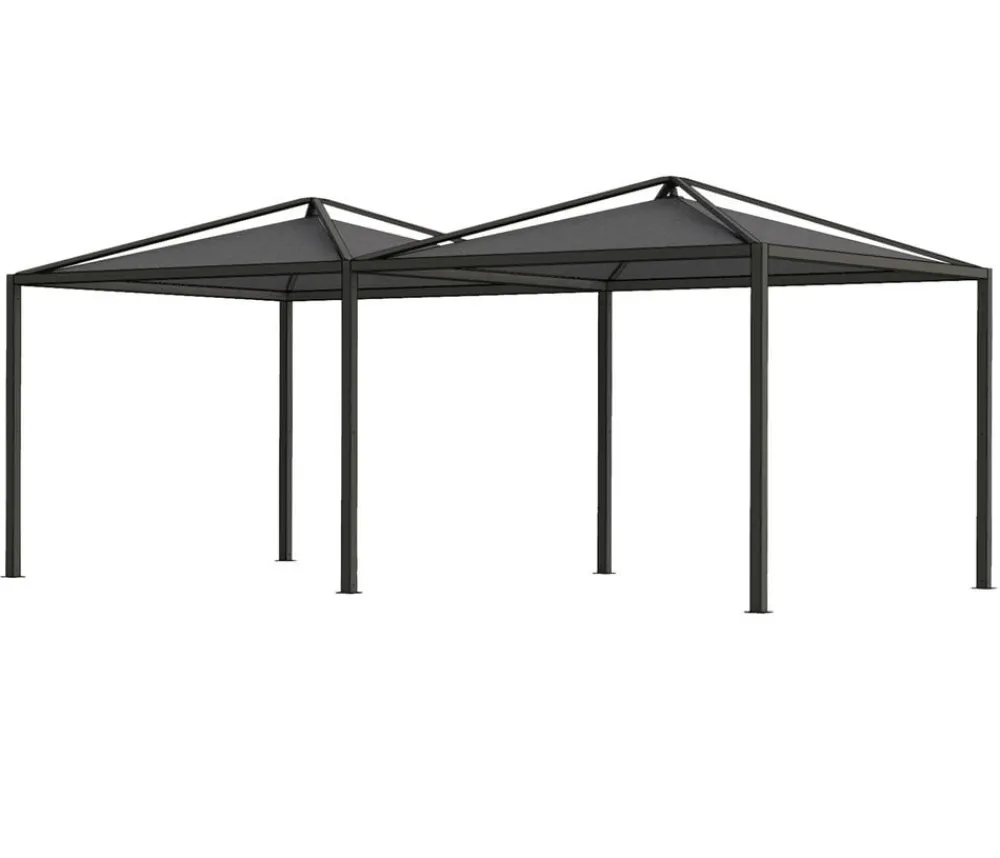 Siena Garden Pavillons - Schattenmanufaktur® Pergola-Extension Comuna Anthrazit