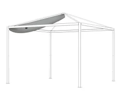 Siena Garden Schutzhüllen > Schattenmanufaktur® Pergola Schutzhülle Comuna