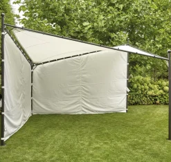 Siena Garden Seitenteil für Pavillon Berlino Weiß Best