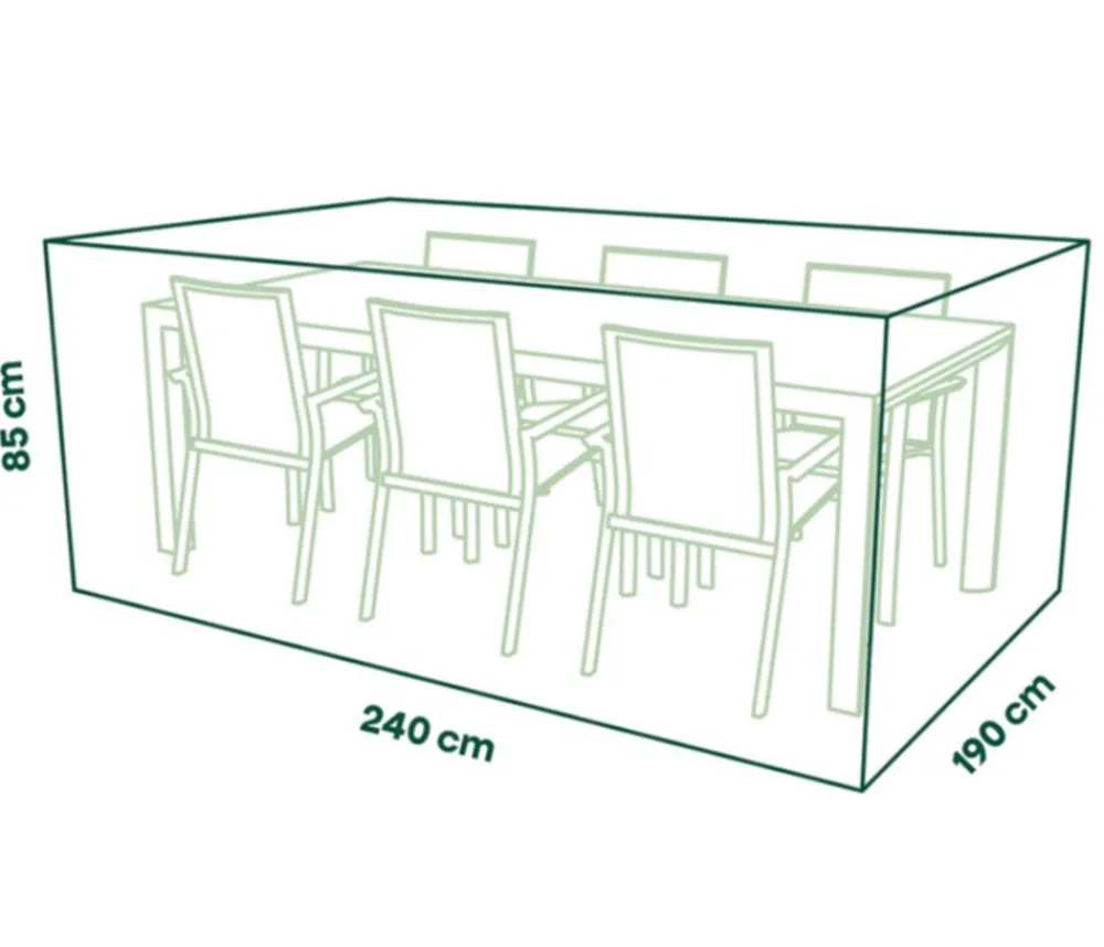 Siena Garden Sitzgruppenhülle, ca. B190/H240/T85 cm Beige Clearance