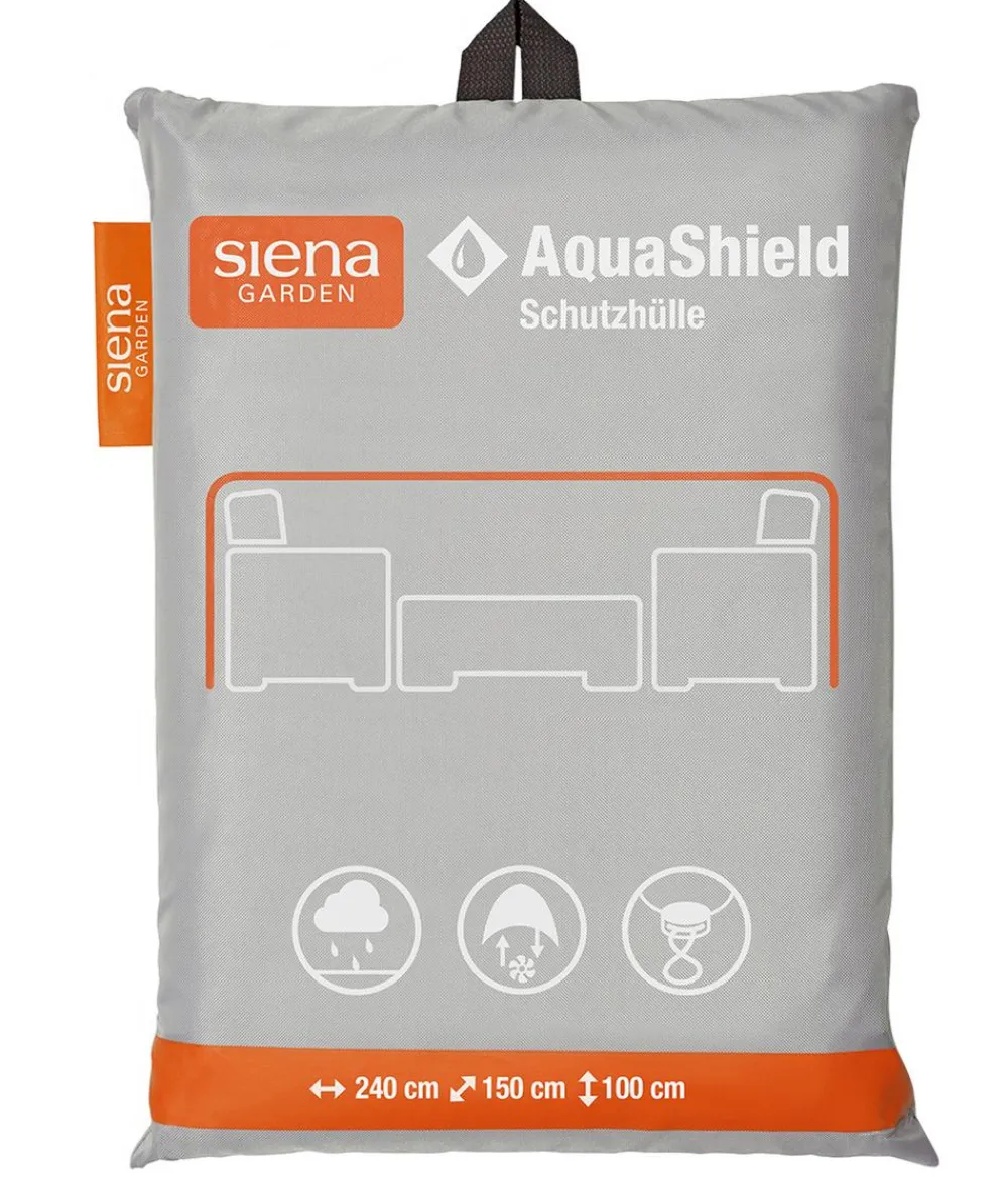 Siena Garden Schutzhüllen - Sitzgruppenhülle AquaShield Grau