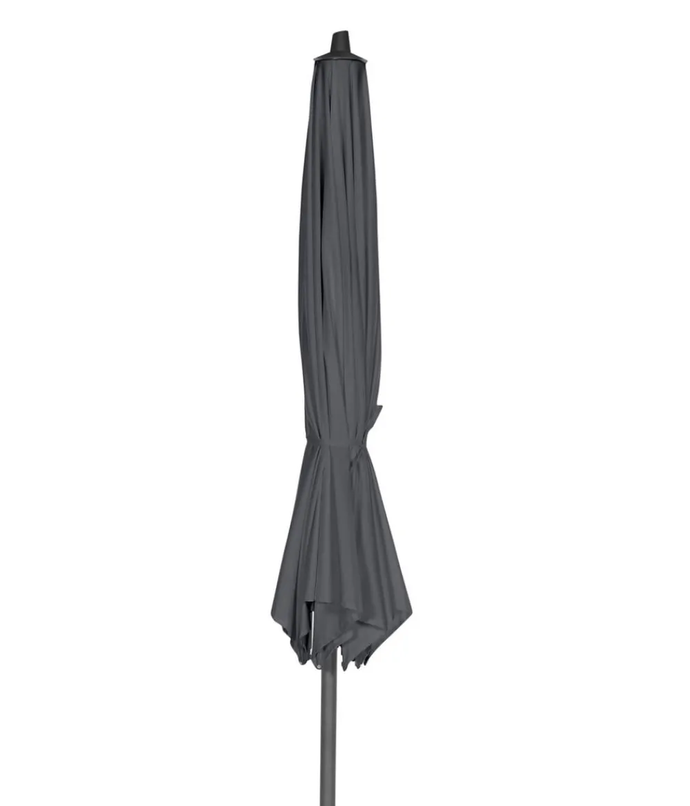 Siena Garden Sonnenschirm Avio, rund, ca. Ø350 cm Dunkelgrau Discount